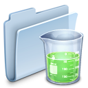 experiment,folder,badged icon