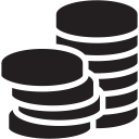 novacoin, nvc svg vector icon