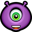 amazed, avatar, emot, glad, happy, monster, monsters icon