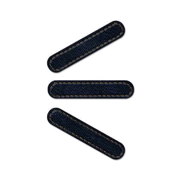 denim,jean,social,shout,wire,logo icon