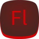 adobe, fl, flash icon