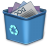 recycle,bin,full icon