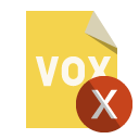 file,format,vox,cross icon