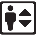 down, elevator, lift, move, up svg vector icon