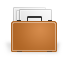 briefcase, files icon