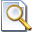 search, text icon