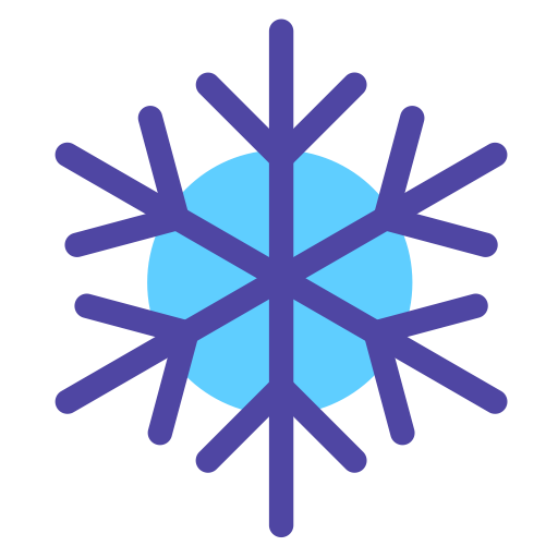Snow svg vector icon