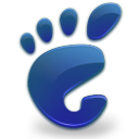 start,here,gnome,blue icon
