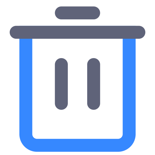Delete svg vector icon