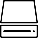 cd, disk, dvd, floppy, reader, storage, writer icon