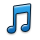 music,note,blue icon