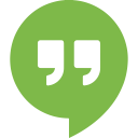hanghout svg vector icon