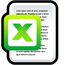 document,microsoft,excel,file,paper icon
