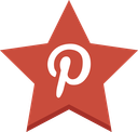 favorite, pin, pinterest, star icon