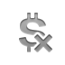 currency,sign,dollar,cross icon