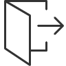 log, out icon