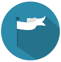 flag, flags, pin svg vector icon