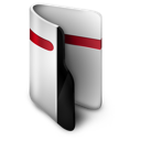 folder, red icon