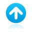 blue, navigation, up icon