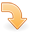 gnome, object, right, rotate icon
