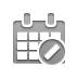 calendar,month,cancel icon
