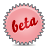 beta, rose, splash icon