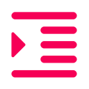 excel, format indent increase, google, google sheets, microsoft excel, sheets svg vector icon