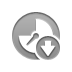 timer,down icon