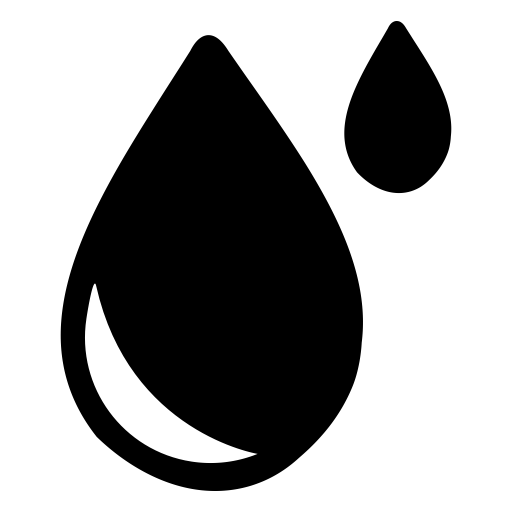 Drops svg vector icon