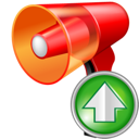 notification, up icon