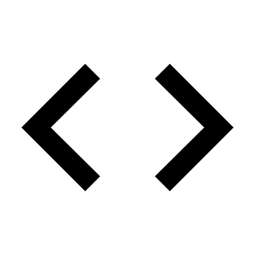 Code svg vector icon