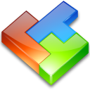 computer game, tetris icon