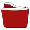 red,folder icon