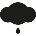 rain svg vector icon