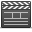movie, showreel icon
