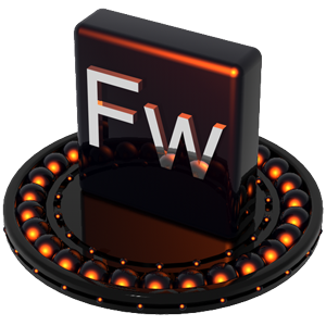 firewoks,orange icon