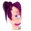 futurama, leela icon
