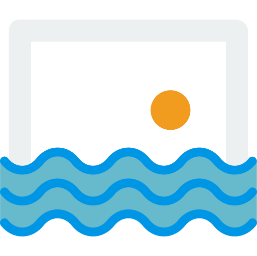 Waterpolo svg vector icon