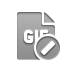 file,format,gif,cancel icon