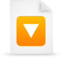 file,document,paper,orange icon