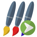 brush,right icon