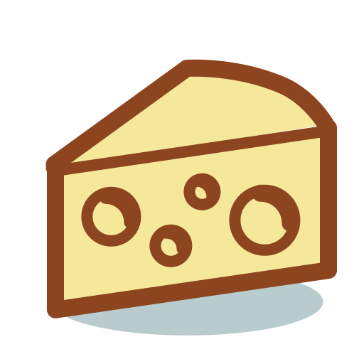 Cheese svg vector icon