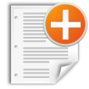 document,new,file,paper,create icon