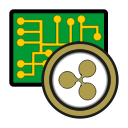coin, cryptocurrency, currency, digital, exchange, ripple, wallet svg vector icon