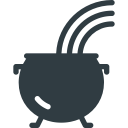 couldron, day, patrick, rainbow, st, treasure svg vector icon
