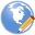 edit, world icon