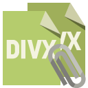 file,format,divx,attachment icon