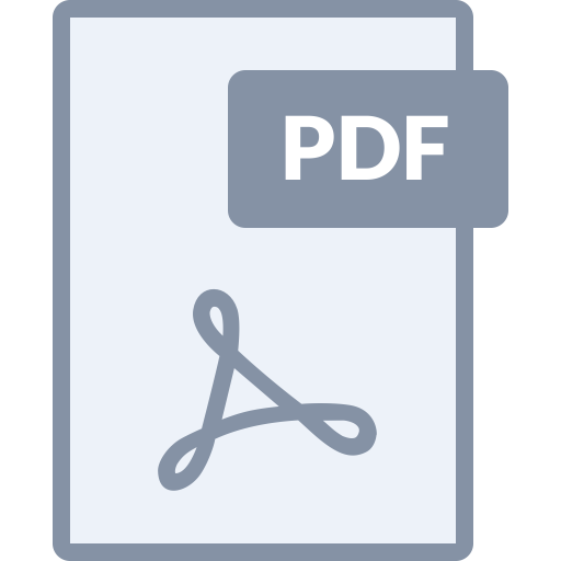 Pdf svg vector icon