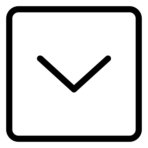 Down svg vector icon