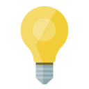 ligthbulb,ligthbulb on icon